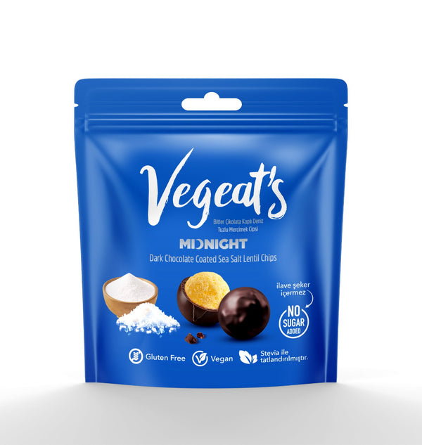 Dark Chocolate Sea Salt Lentil Chips
