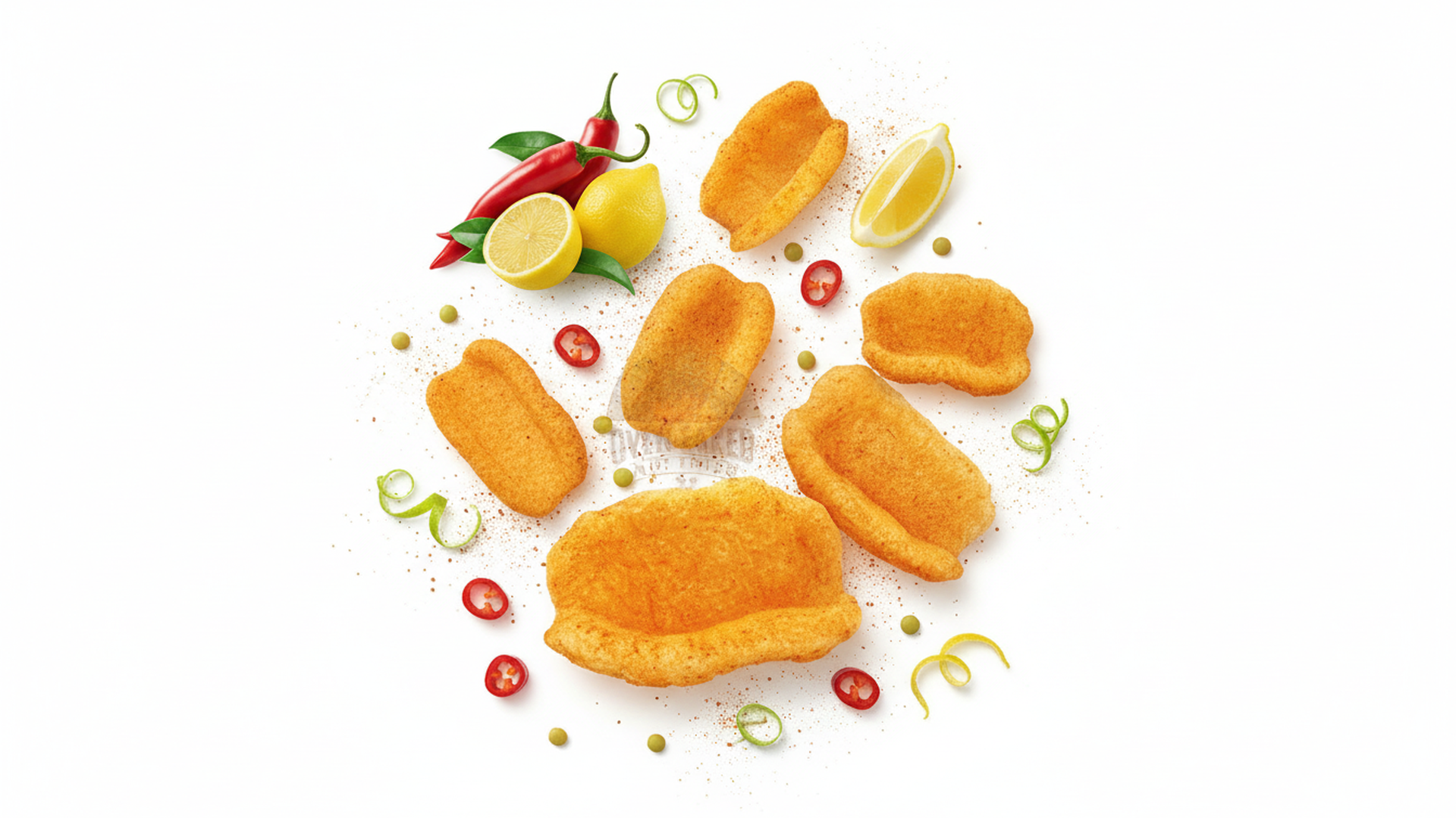 Lentil Protein Chips – Chili and Lemon (50g)