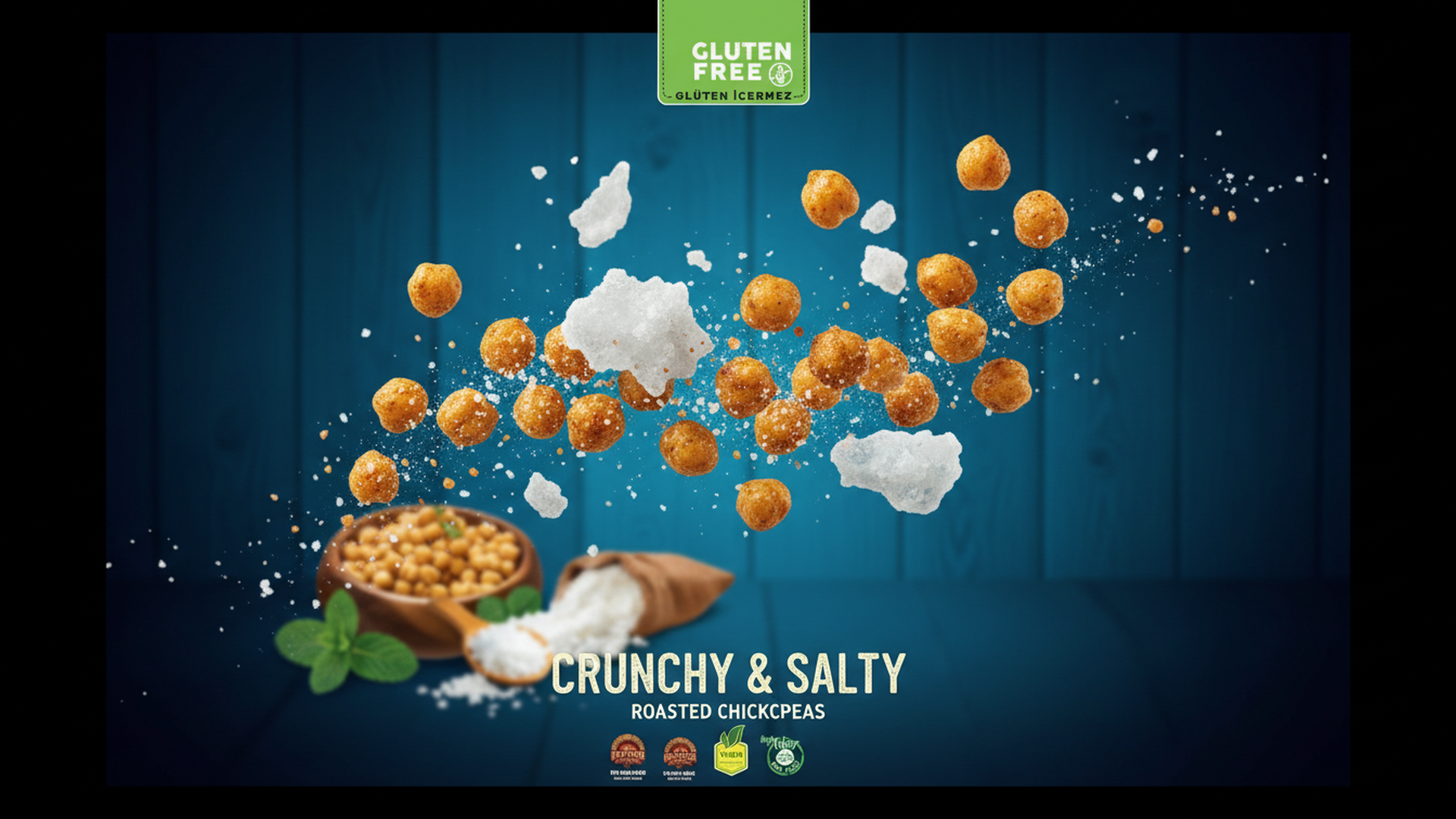 Chickpea Protein Chips – Sea Salt (50g)